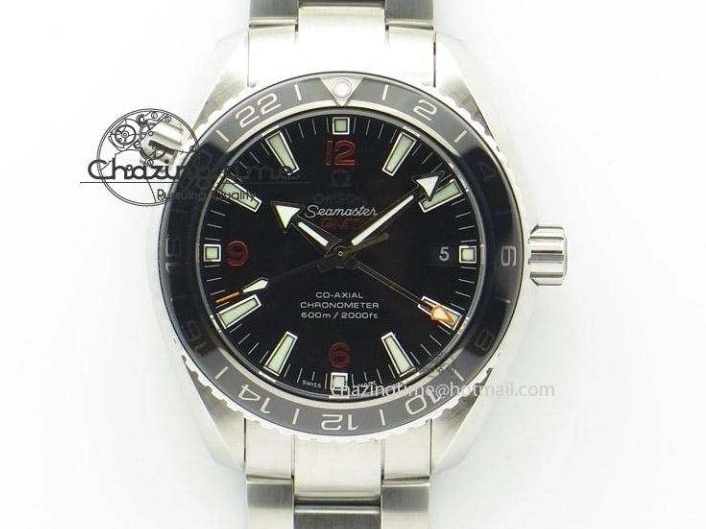 0215 Tailored De Ville Date SS MKF 1:1 Best Edition Dark Gray Dial Roman Marker on Black Leather Strap A 7740